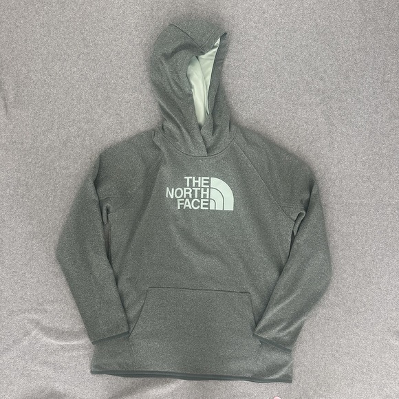 North Face Hoodie Womens XL Pullover Fleece Raglan Sleeve Outdoor Sweatshirt - Picture 1 of 9